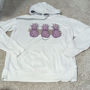 Del Sol Curacao pineapple pull over sweet shirt